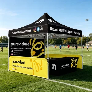 Personalized Printed Pop up Tent for Sports Venue Offline Marketing & Product Promotion Outdoor Canopy Tent