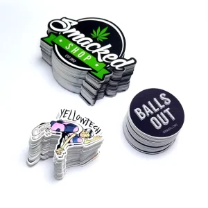 Personalized Product Custom Stickers Paper Vinyl Adhesive Waterproof Sticker Label Printing Logo Die Cut Sticker