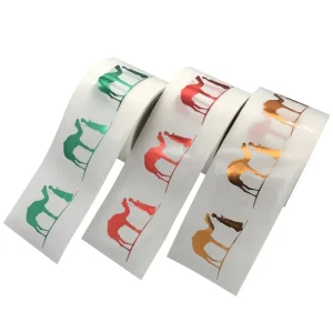 Personalized Sticker Company Packaging Label Printing Roll Matt Transparent Label Private Sticker Waterproof Self Adhesive Label