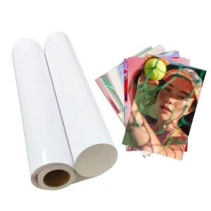 Pigment Inkjet Self Adhesive Sticker Photo Paper Glossy Printing Photo Paper Roll