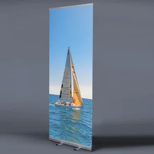 Plastic Big Base Roll Up Stand 85*200