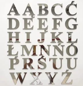 Polish Grave Letters Numbers Mirror Stainless Steel Memorial Alphabet For Headstone Monument Manufacturers