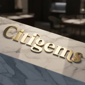 Polished Stainless Steel 3D Letters Metal Signage for Storefront Advertising & Decoration