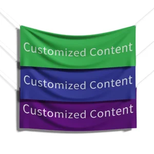 Polyester Banners Outdoor Advertising Events Graduation Halloween New Year Father’s Day Christmas Customized Thermal Transfer