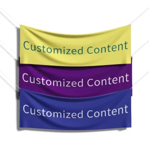 Polyester Banners for Outdoor Advertising and Events Not Easily Wrinkled High-definition Digital Printing Not Easily Faded
