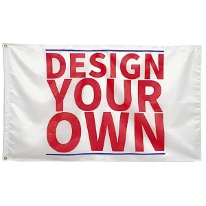 Polyester Block Microfiber Digital Printing Aluminum Pole Custom Design Anti Wrinkle Custom Color Custom Size Flag