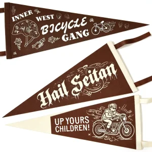Polyester Felt Sports Pennants Custom Logo Printing Vivid Color Football Basketball Games Fan Cheering Activity Venue