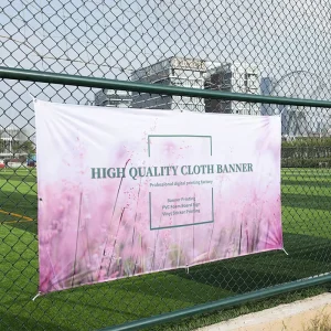 Polyester Full Color Banners Signs for Indoor Outdoor Events Retail Parties Advertising Promotional