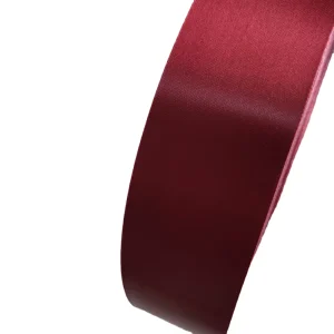 Polyester Satin Ribbons Single Face Style with Custom Logo Printing