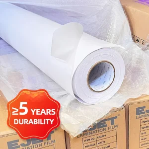 Polymeric Glossy Matte Cold Lamination White Film for Photo Transparent PVC Roll Cold Laminating Film for Photo Cover
