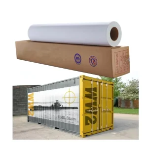 Polypropylene Matt Poster Banner Printing High Tack Self Adhesive PP Synthetic Paper
