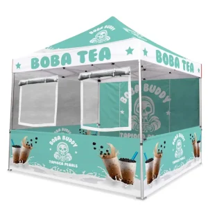 Pop up Canopy Exhibition Booth Trade Show 10x10FT Promotional Advertising Tent for Branding Solution