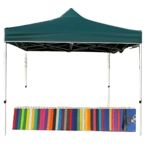Portable 3×3 Pop Canopy Tent with Waterproof Walls Beach Vendor Gazebo with Logo for Events up 5m Folding Popup Vendor Shelter