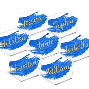 Portable Acrylic Home Decorative Items Double Sided UV High Definition Printing Waterproof for Sign Making Frame Width 25mm