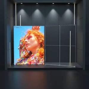 Portable Aluminum Modular LED Light Box Stand Fabric Backdrop Exhibition Trade Show Display Booth