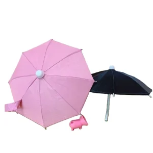 Portable Bendable Head Mount Parasol Adjustable Soft Tube Mini Umbrella Hat for Outdoor Activities
