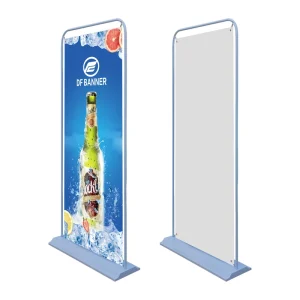 Portable Door Shape Frame Banner Metal Display Stand Door Shape Poster Stand