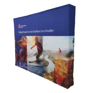 Portable Fabric Pop up Backdrop Display Advertising Wall Banner Display Stand for Exhibition