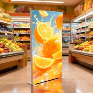 Portable Frameless Advertising Light Box LED Backdrop Light Box Display Booth Trade Show Stand Light Box
