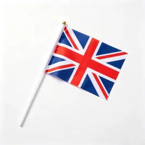 Portable Handheld National Flags All Countries Vivid Print Hand Flag for Patriotic March International Exhibition