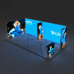 Portable LED Modular Backdrop SEG Fabric Light Box Expo Exhibition Stand Booth Trade Show Display Booth