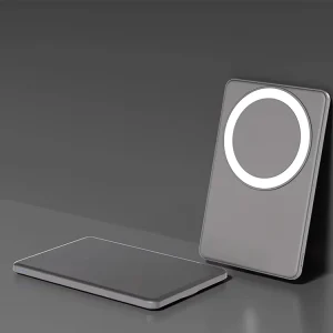 Portable Light Thin Power Banks Slim Mini Fast Charger 15W Wireless Charger 5000mAh Magnetic Power Bank