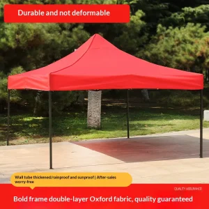 Portable Pop Canopy Waterproof Oxford Fabric Custom Logo Outdoor Exhibition Trade Show Event Tent Commercial Advertising Shelter