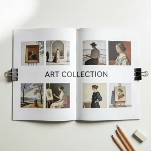 Poster Brochure Foldout Instruction Leaflet Offset Three Fold Color Page A3 A4 Four Fold Picture Album Fancy High Quality
