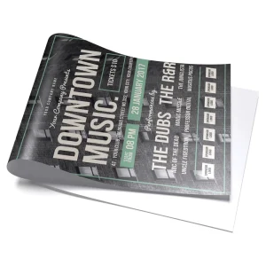 Poster Printing Factory Custom Waterproof Outdoor PVC Vinyl Offset 3D Poster Digital Printing