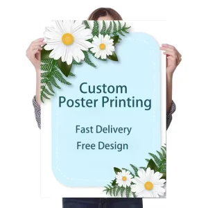 Poster Printing Service Full Color Custom Printed Poster