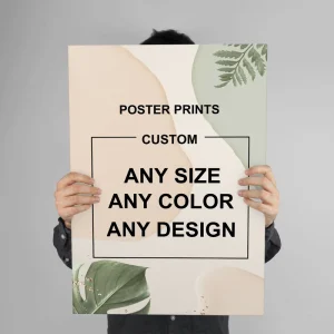 Posters OEM Customize Wall Art Pictures Full Coloring Poster Printing