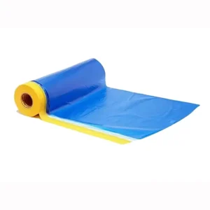 Pre Taped Drop 72mm 50m Heat Resistant Die Cut Outdoor Use Cloth Tape Auto Painting Self Healing Body Shield Masking Film