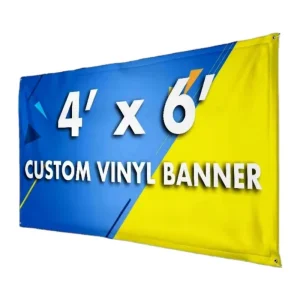 Premium 13 oz Custom Advertising Vinyl Banner Fast Shipping Outdoor Display Event Sign Digital Printing Technique