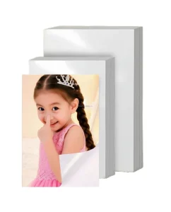 Premium A4 135gsm Glossy Vinyl Self Adhesive Photo Sticker Paper 50 Sheets Pack for Inkjet Printing