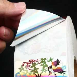Premium Quality Custom PVC Stickers for Packaging Labels with Strong Adhesive