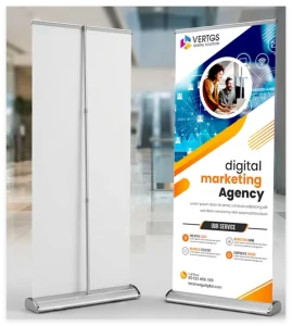 Premium Retractable Stand and Printed Banner