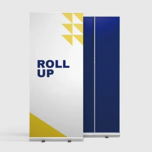 Premium Roll-Up Banner Roll Screen Banner Retractable Trade Show Display for Indoor Exhibition and Brand Promotion
