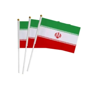 Price Iran Flags Small Handheld Iranian Flags on Sticks Iran National Flags