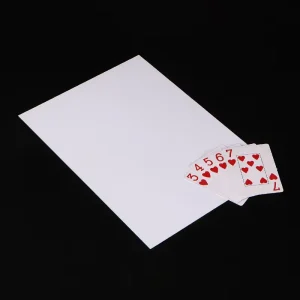 Printable Frosted PVC Sheet 4x8ft 2mm 3mm 5mm White Matte Plastic Pvc Sheet