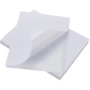 Printable Inkjet Waterproof Matte White PP Synthetic Acrylic Adhesive Vinyl Sticker Paper A4 Inkjet Printer