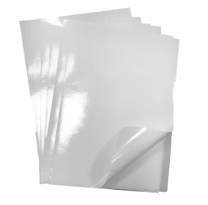 Printable PVC PP Vinyl Label Sticker Paper Waterproof Self-Adhesive Glossy Matte A4 Sheet for Inkjet Laser Printers