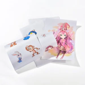 Printable White Waterproof Sticker PET/PP Self adhesive Printable Vinyl Sticker Paper for Inkjet Printer