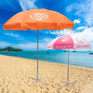 Printed Advertising Custom Sun Camping Parasol