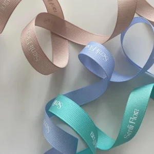 Printed Grosgrain Ribbon Crafting Ribbon for Gift Wrapping With Wide Color Size Selection