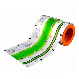 Printer Food Automatic Matt Aluminum Foil Laminated Wrapping Folm Roll BOPP PET Films Flexible Plastic Packaging Pack Material
