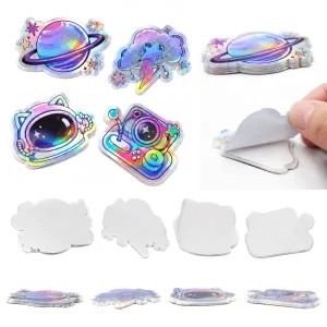 Printing Adhesive Anime Vinyl Ppaer Die Cut Decorative Stickers