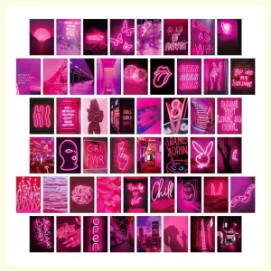 Printing Photo Display Poster for Living Room Wall Collage Kit Post Cards Photo Wall Art