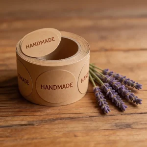 Printing Waterproof Self-adhesive Gift Decoration Stickers Custom Transparent Gold Foil Embossed Vinyl Packaging Label Rolls
