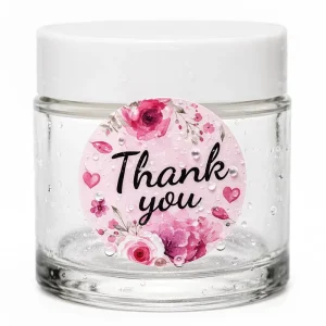 Private Design Product Labels Round Stickers Custom Waterproof Self Adhesive Sticker Roll Packaging Label