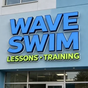 Professional 3D Acrylic Sign Maker Frontlit Letter Sign Digital Sign for Business Custom Tin Sign Led Backlit Business Sign